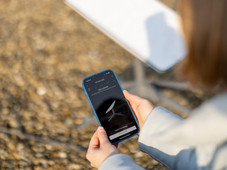 Application mobile Starlink