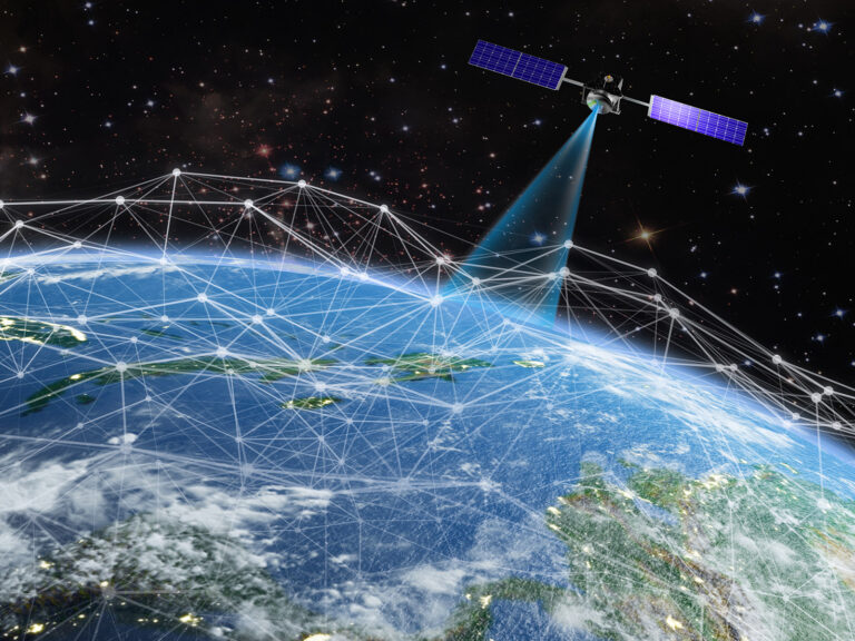 Reseau internet satellite